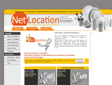Tablet Screenshot of netlocation.fr